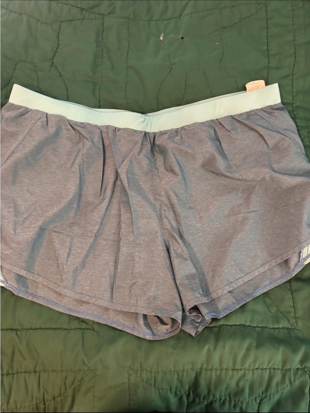 Under Armour Light Blue Athletic Running Shorts